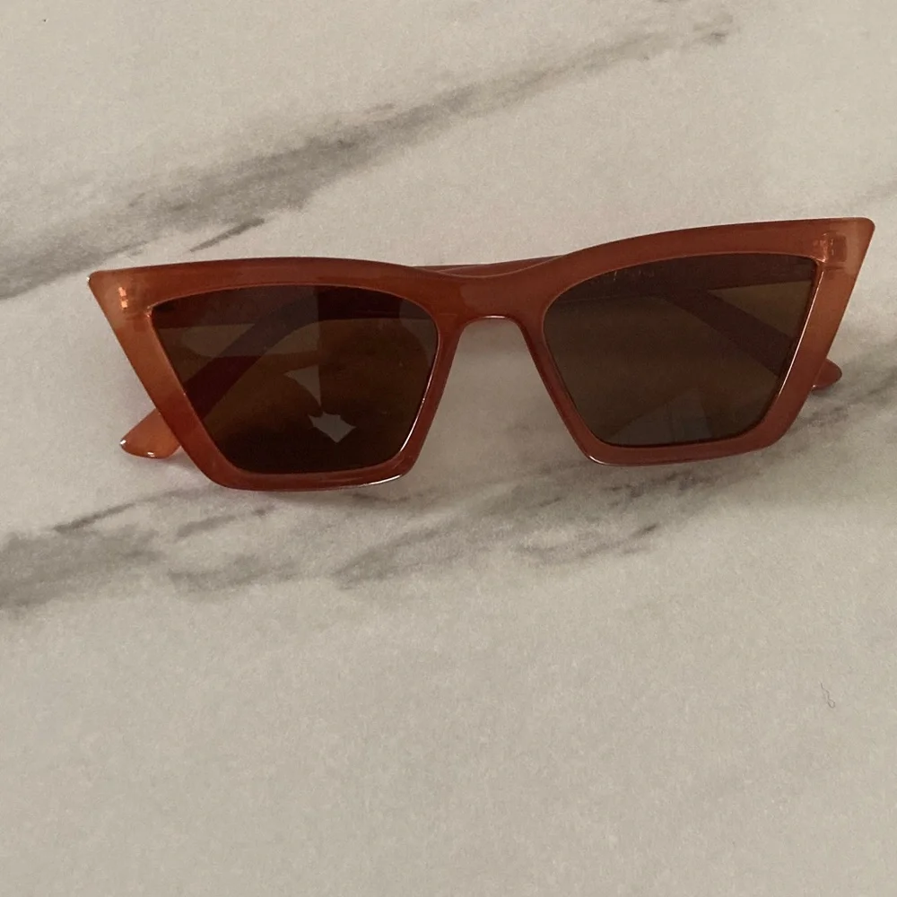 Women's Cat-Eye Sunglasses in Burnt Orange